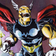 Beta Ray Bill, en los cómics. Parece un caballo sin pelo, pero solo es extraterrestre.